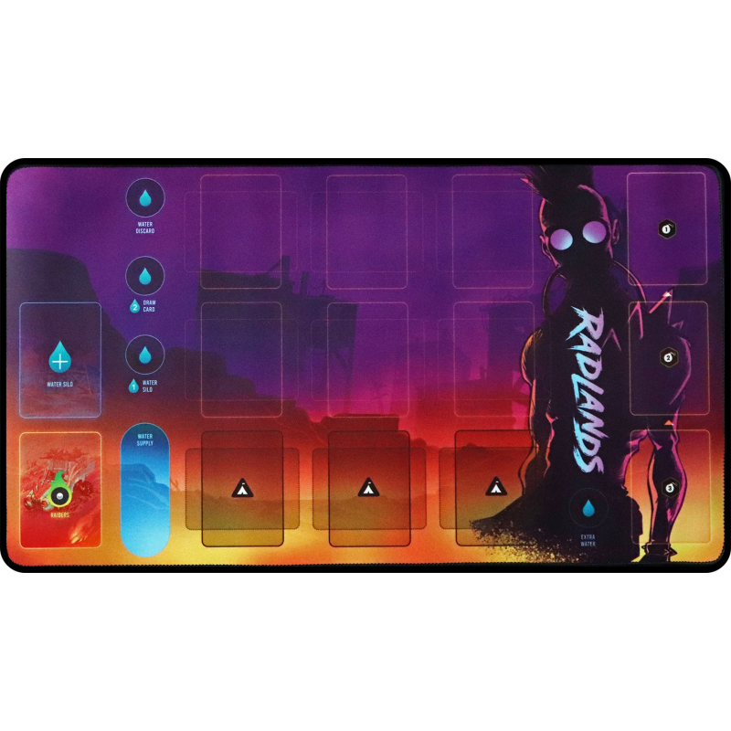 Combo Radlands + 2 Hazmat Pack Playmat