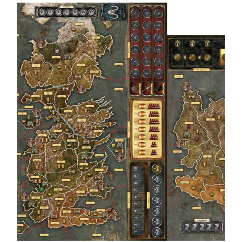 A Guerra dos Tronos: Board Game 2ª Ed (Usado) #013 Jogos de Tabuleiro
