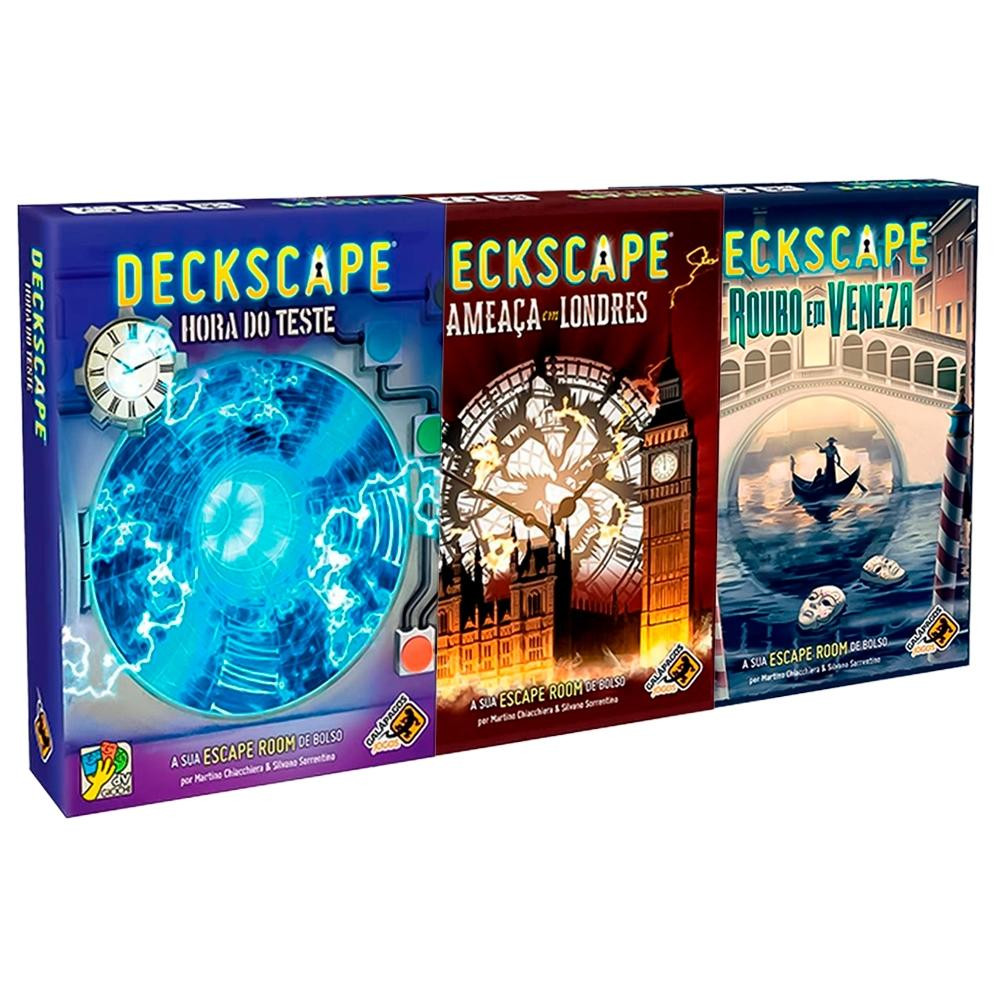 Jogos tipo escape room - deckscape e UNDO Glória E Vera Cruz • OLX Portugal