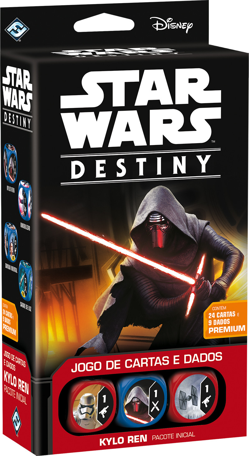 Star Wars Destiny - Pacote Inicial - Jogo para 2 Jogadores