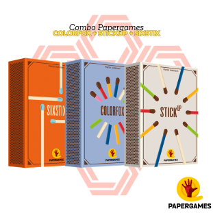 Combo Desafios Coloridos: ColorFox + StickUp + SixStix