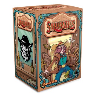 caixa do jogo salunatics