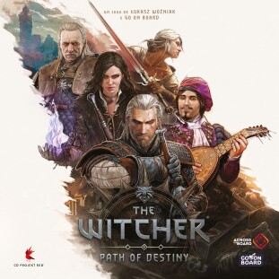 Arte Fronta da Caixa do Jogo The Witcher Path of Destiny 