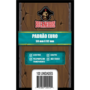 Sleeve Padrão Euro Bucaneiros 