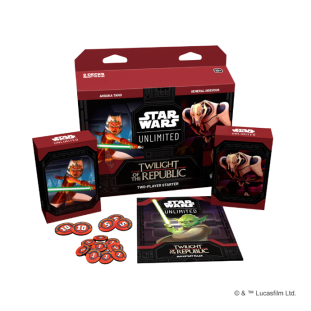 Star Wars: Unlimited - Twilight of the Republic - Two Player Starter - Inglês