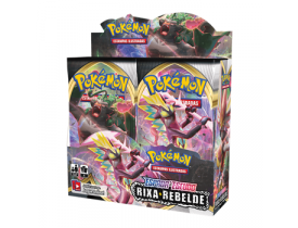 Box Display Pokémon Espada e Escudo 2 Rixa Rebelde
