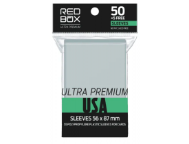 Sleeves RedBox: Ultra Premium: USA 56x87mm