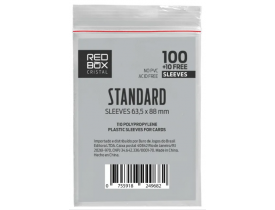 Sleeves RedBox: Cristal: STANDARD 63,5x88mm
