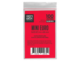 Sleeves RedBox: Cristal: MINI-EURO 44x68mm