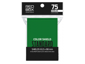 Sleeves RedBox: Shield Green: STANDARD 63,5x88mm