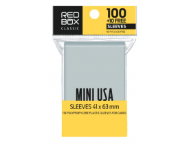 Sleeves RedBox - Classic: MINI USA 41x63mm