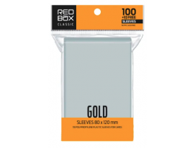 Sleeves RedBox - Classic: GOLD – 80x120mm