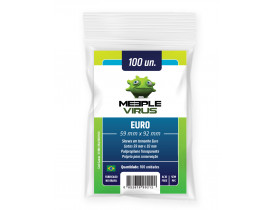 Sleeve Meeple Virus Euro (59x92mm)