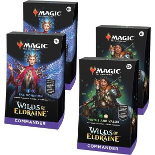 Magic - Decks de Commander de Terras Selvagens de Eldraine - INGLÊS