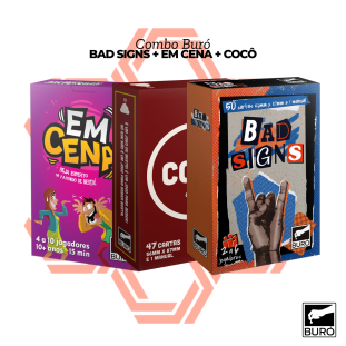 Combo Cocô + Em Cena + Bad Signs