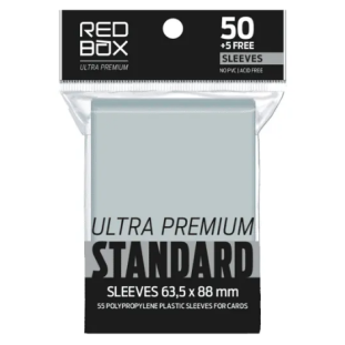 Sleeves RedBox: Ultra Premium: STANDARD 63,5x88mm