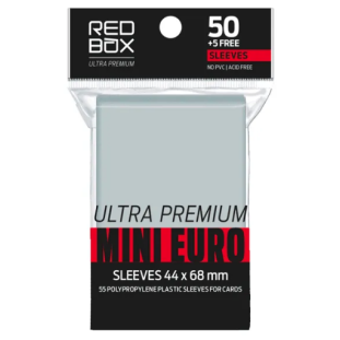 Sleeves RedBox: Ultra Premium: MINI-EURO 44x68mm