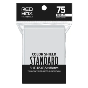 Sleeves RedBox: Shield White: STANDARD 63,5x88mm