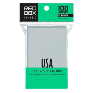 Sleeves RedBox - Classic: USA 56x87mm