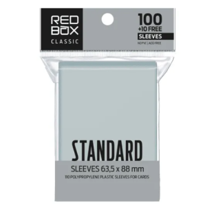 Sleeves RedBox - Classic: STANDARD 63,5x88mm