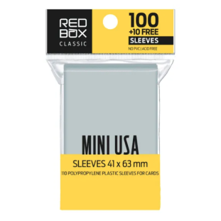 Sleeves RedBox - Classic: MINI USA 41x63mm