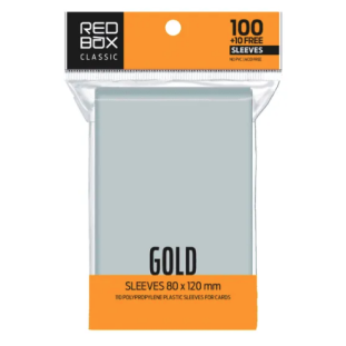 Sleeves RedBox - Classic: GOLD – 80x120mm