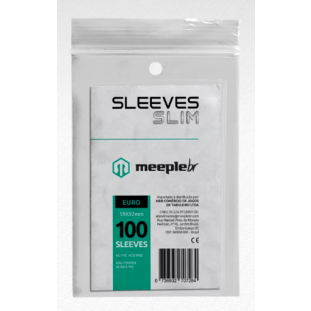 Sleeve Slim Meeplebr – Euro (59 x 92 mm)