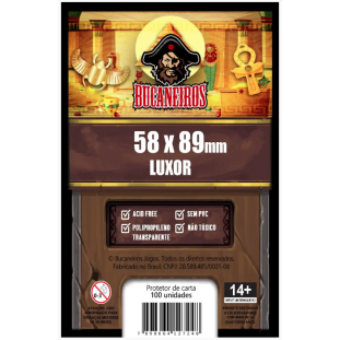 Sleeve Bucaneiros KIT para Luxor (58x89)