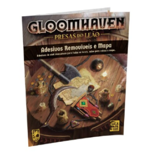 Gloomhaven: Presas do Leão -Adesivos Removíveis (Acessório)