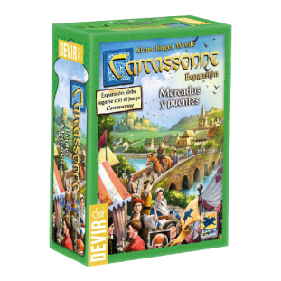 Carcassonne - Mercados e Pontes - Expansão - 2ª Edição