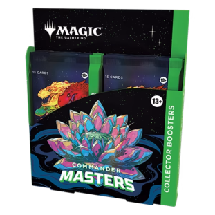 Magic - Commander Masters Collector Booster Display - INGLÊS