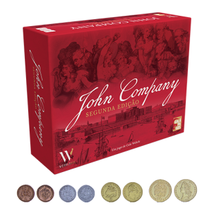Combo John Company (2ª Edição) + moedas de metal