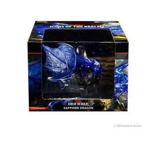 D&D – Icons of the Realms – Sapphire Dragon - Premium Figures (Em Inglês)