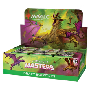 Magic - Commander Masters Draft Booster Display - INGLÊS