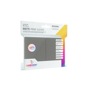 Gamegenic: Prime Matte Sleeves Cinza