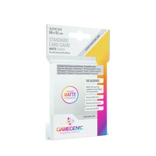 Gamegenic: Matte Standard Card Game sleeves (PADRÃO)