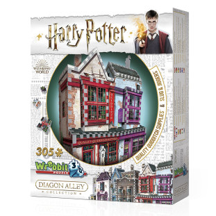 Harry Potter Quebra-Cabeça 3D - Quadribol e Apotecário