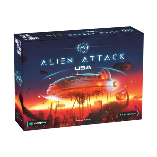 Caixa do Jogo Alien Attack 