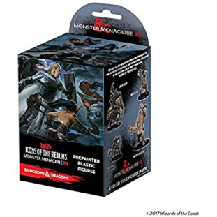 D&D – Icons of the Realms – Monster Menagerie 3 (Booster Brick) - 1 UNIDADE - Premium Figures (Em Inglês)