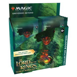Magic - O Senhor dos Anéis: Contos da Terra Média - Expositor de Booster de Colecionador - INGLÊS
