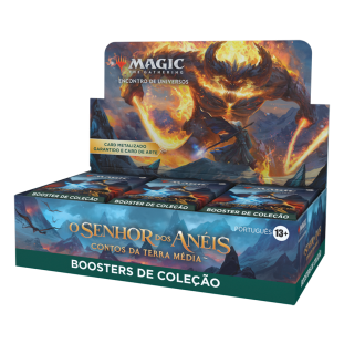 Magic - O Senhor dos Anéis: Contos da Terra Média - Expositor de Booster de Coleção - PORTUGUÊS