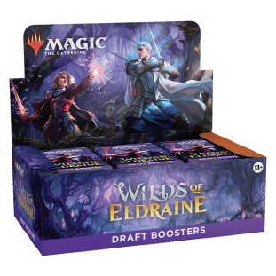 Magic - Expositor de Boosters de Draft de Terras Selvagens de Eldraine - INGLÊS