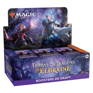 Magic - Expositor de Boosters de Draft de Terras Selvagens de Eldraine - PORTUGUÊS