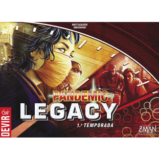 Pandemic Legacy Season 1 Vermelho