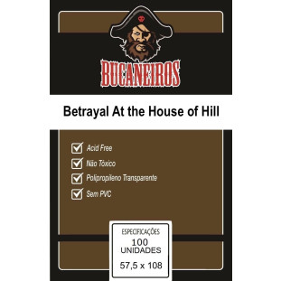 Sleeve Bucaneiros Betrayal At The House of Hill (57,5x108mm)