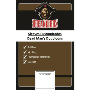 Sleeve Bucaneiros Dead Man's Doubloons (65x110)