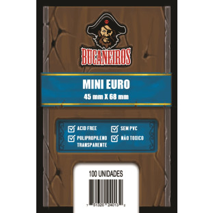 Sleeve Bucaneiros Mini Euro (45x68mm)