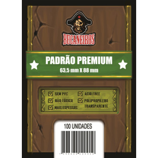 Sleeve Bucaneiros Padrão Premium (63,5x88mm)