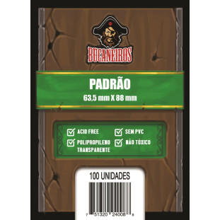 Sleeve Bucaneiros Padrão (63,5x88mm)