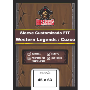 Sleeve Bucaneiros FIT para Western Legends / Cuzco (45x63)